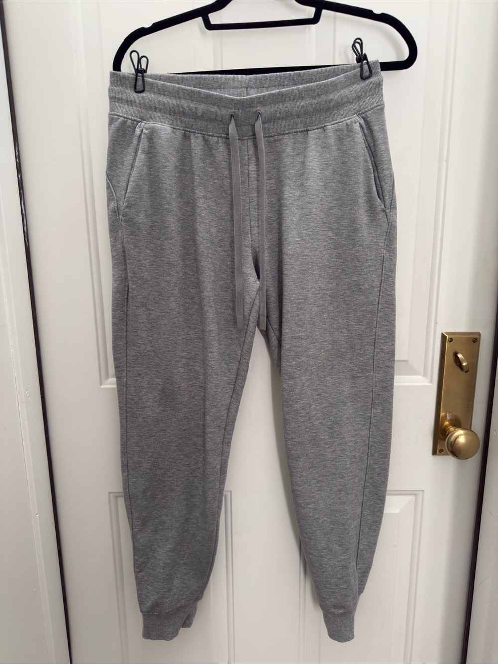 Women’s Gray Drawstring Jogger Sweatpants
